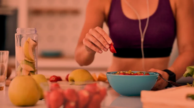 Treino avulso e preparação de lanche antes do treino. Foto: Freepik