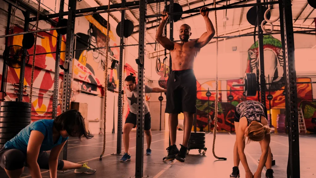 Box de treino de crossfit. Foto: Freepik
